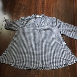 HS CHECKERED BLOUSE